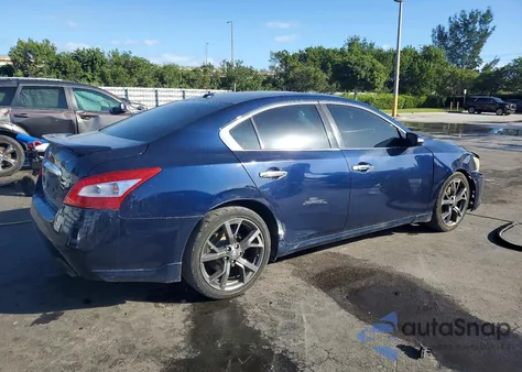 2014 Nissan Maxima S z USA, uszkodzony, nr VIN 1N4AA5AP9EC911191